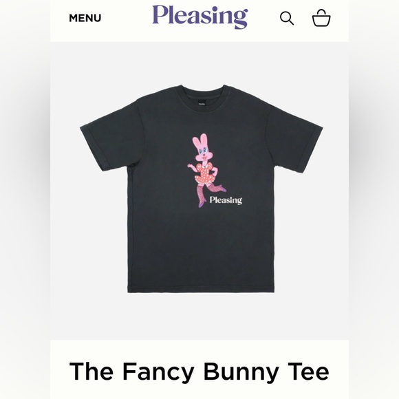 Pleasing Tops - Pleasing Harry Styles Fancy Bunny Tee NWT!!